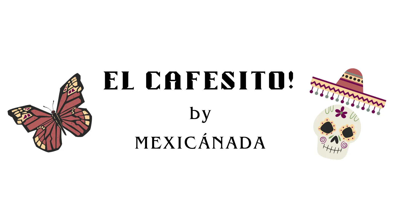 Mexican coffee bar and café counter at El Cafesito By Mexicanada Edmonton